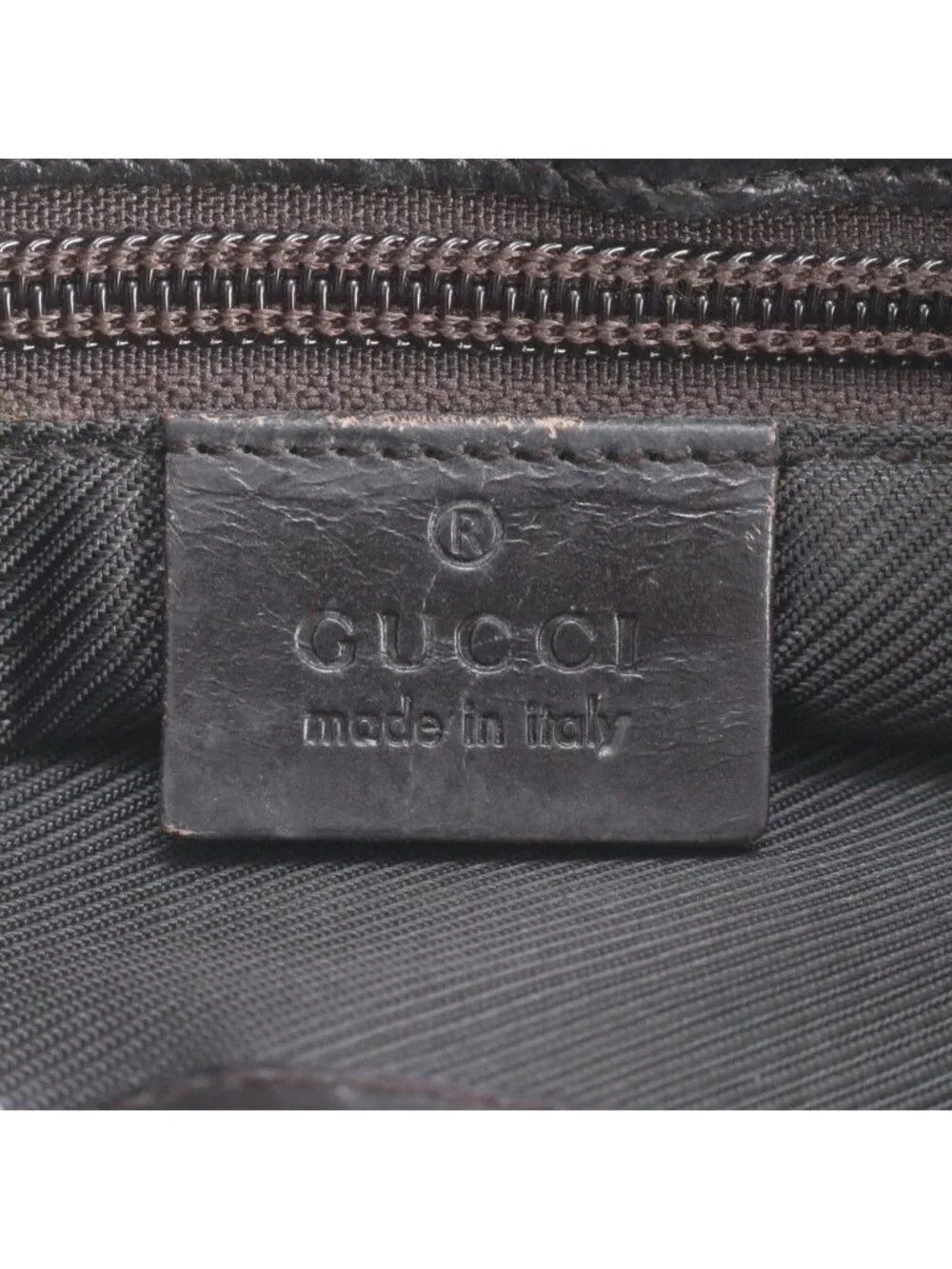 Gucci GG Canvas Leather Shoulder Bag Crossbody Messenger Business Tote